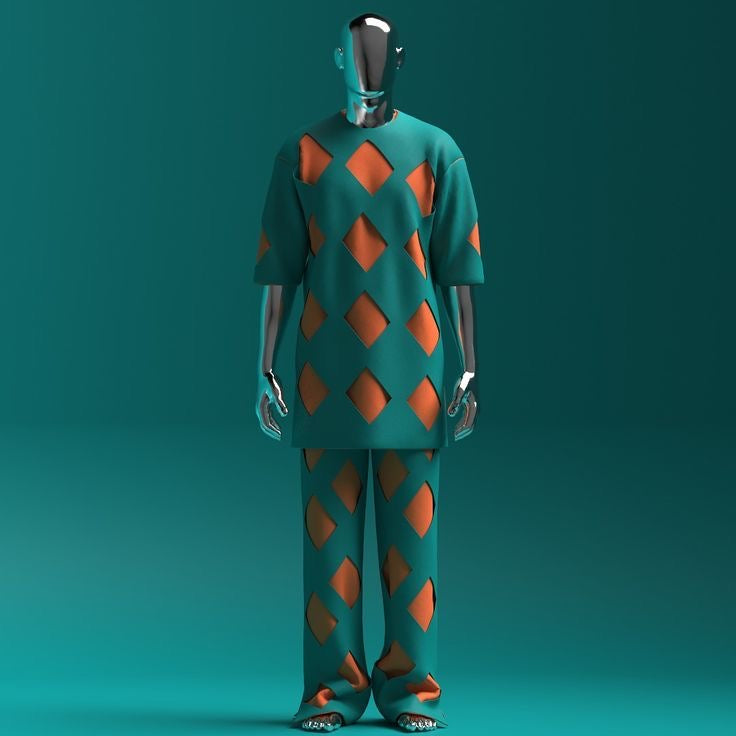 TWO PIECE AFRICAN WEAR FOR MEN