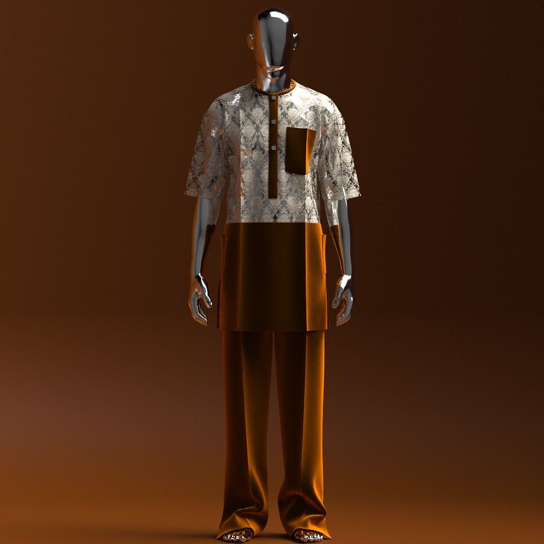 TWO PIECE AFRICAN WEAR FOR MEN