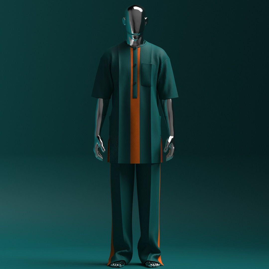 TWO PIECE AFRICAN WEAR FOR MEN